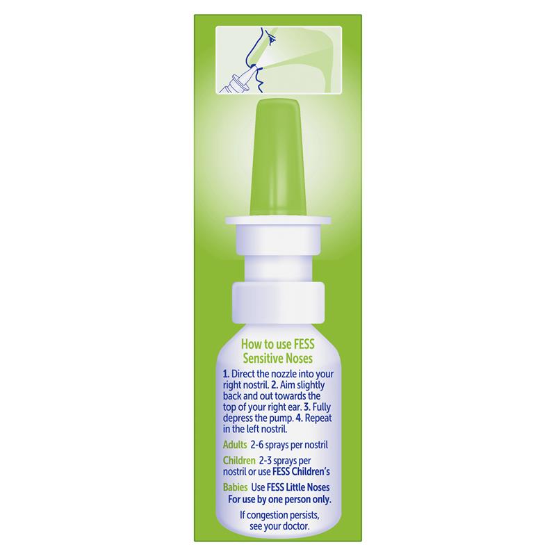 Load image into Gallery viewer, Fess Sensitive Noses Seawater Nasal Spray 30ml
