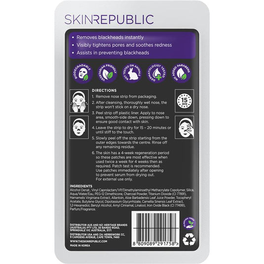 Skin Republic Charcoal Nose Strips