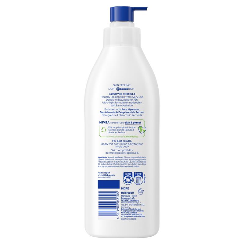 Load image into Gallery viewer, NIVEA Express Hydration Body Lotion 400ml
