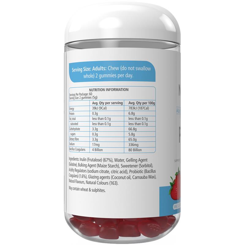 Load image into Gallery viewer, Nature's Way Adult Vita Gummies Probiotic 120 Gummies Exclusive Size
