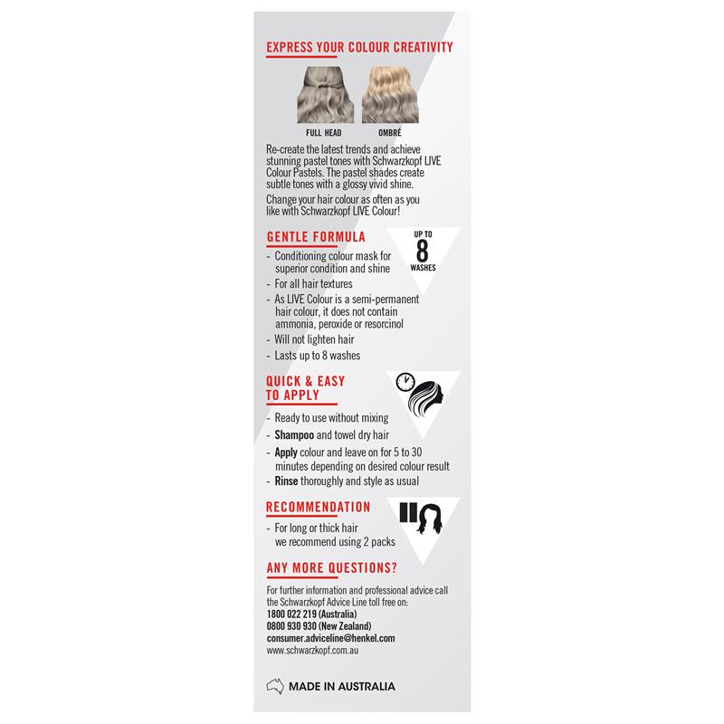 Load image into Gallery viewer, Schwarzkopf Live Colour Pastels Cool Grey 75ml
