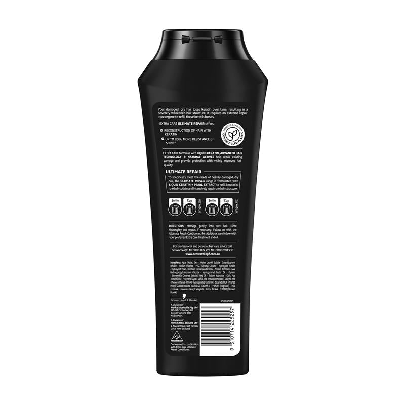 Load image into Gallery viewer, Schwarzkopf Extra Care Ultimate Repair Strengthening Shampoo 400ml
