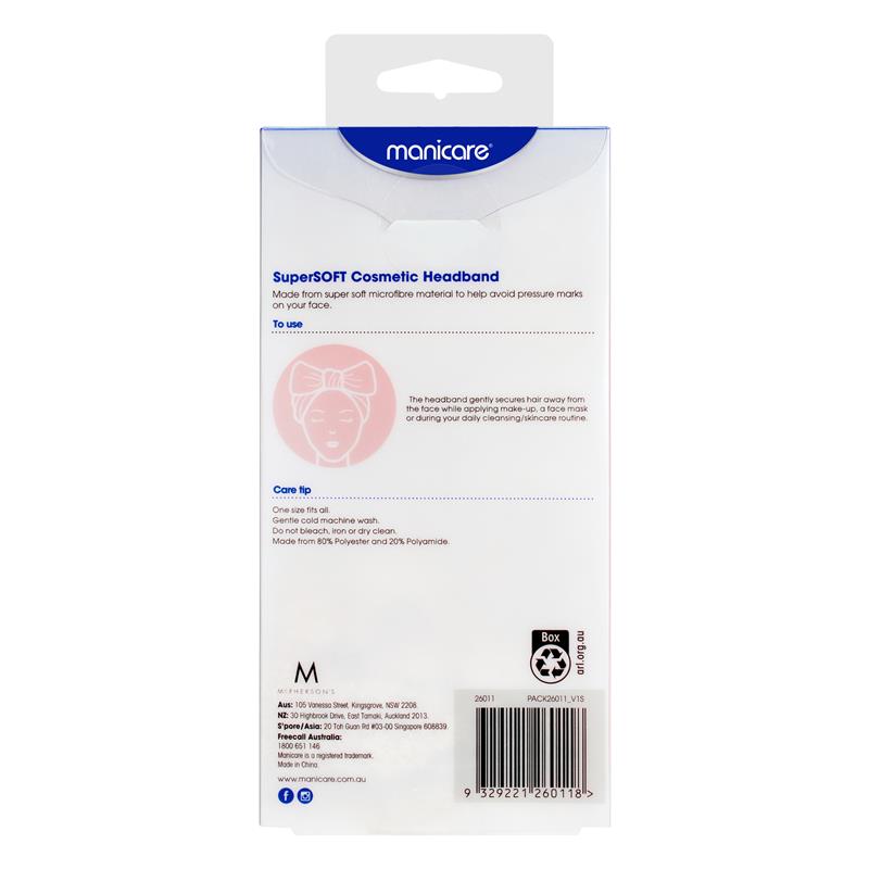 Load image into Gallery viewer, Manicare SuperSOFT Cosmetic Headband
