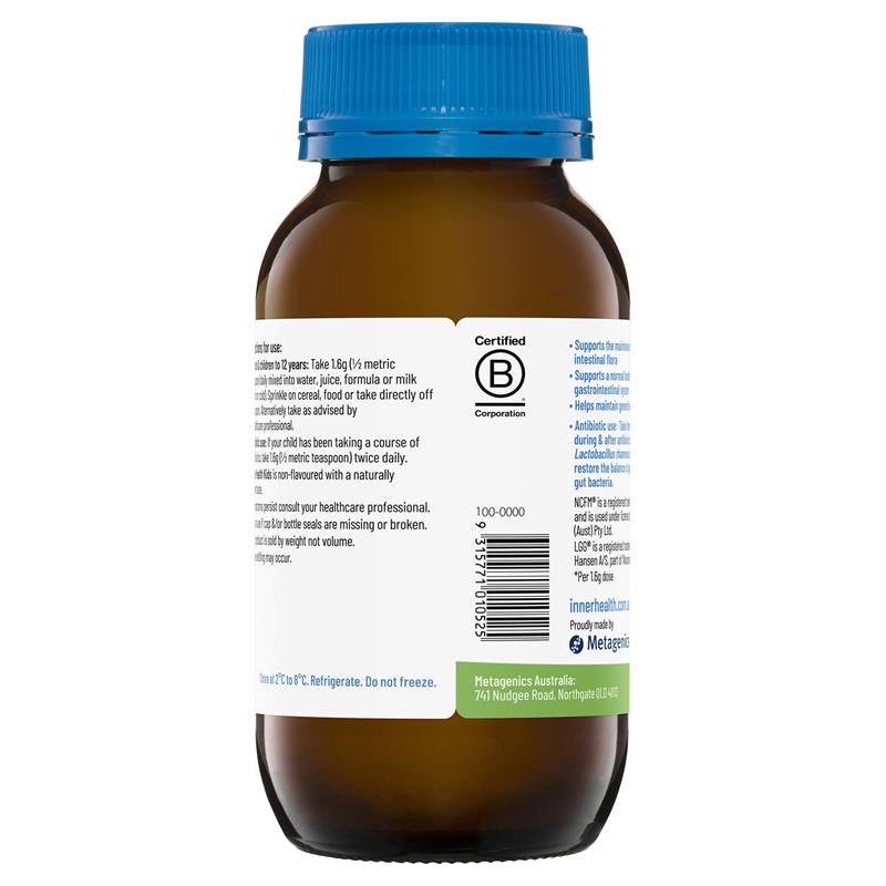 Load image into Gallery viewer, Inner Health Kids Probiotic 120g Powder Fridge Line
