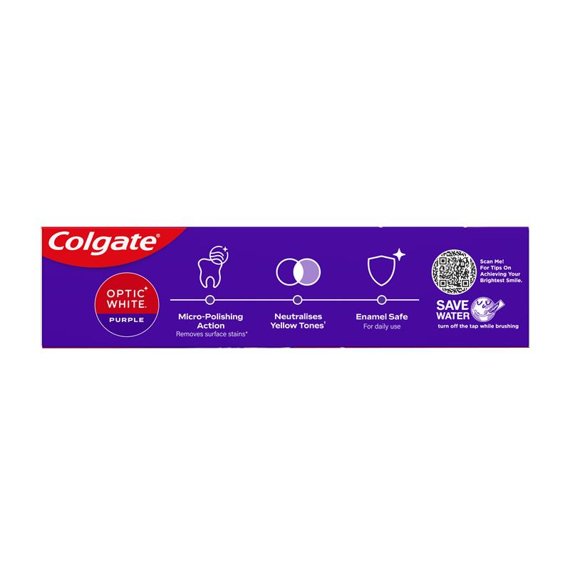 Load image into Gallery viewer, Colgate Toothpaste Optic White Purple 100g
