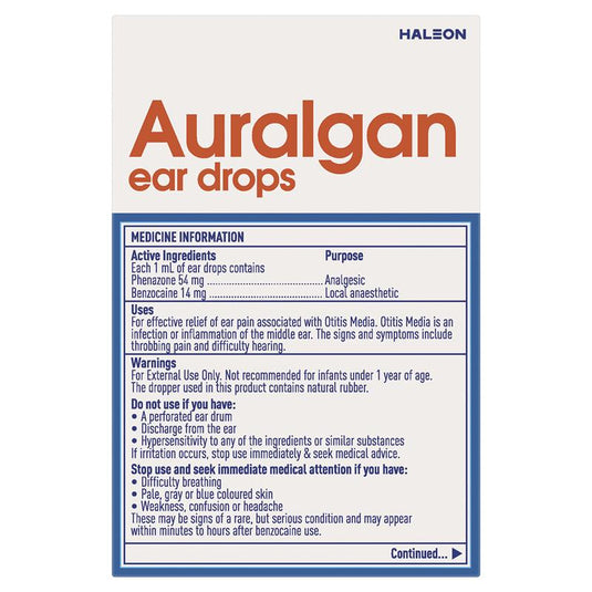Auralgan Ear Drops 15mL