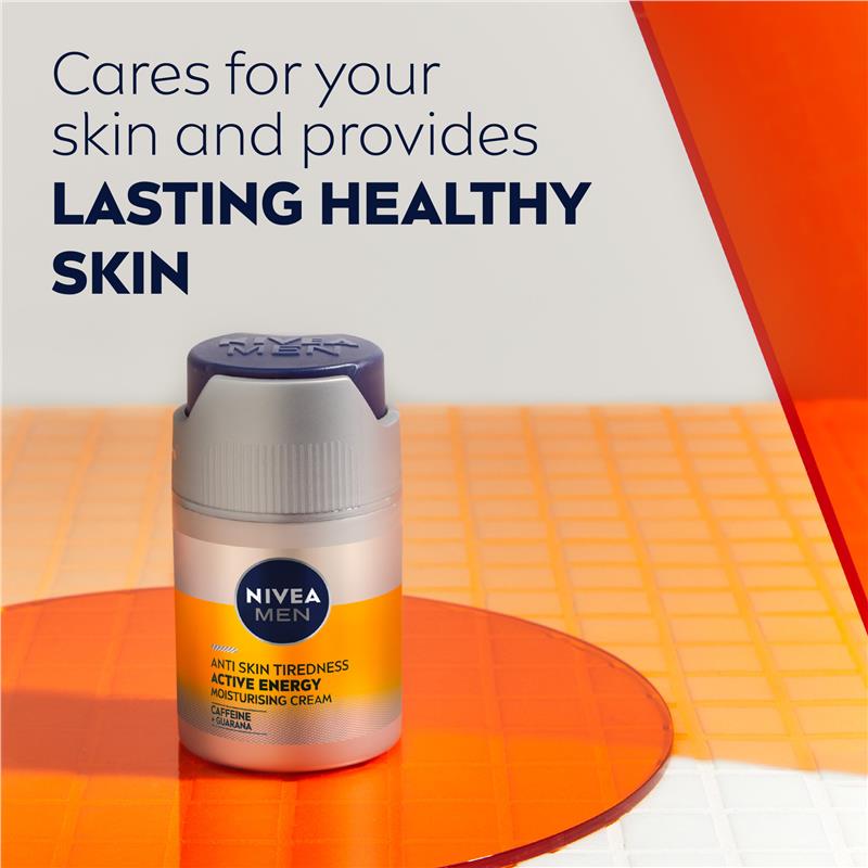 Load image into Gallery viewer, NIVEA MEN Active Energy Face Moisturiser Cream 50ml
