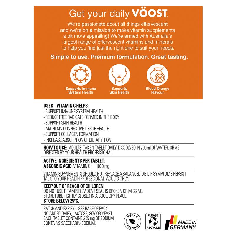 Load image into Gallery viewer, Voost Vitamin C Effervescent 60 Pack Exclusive Size

