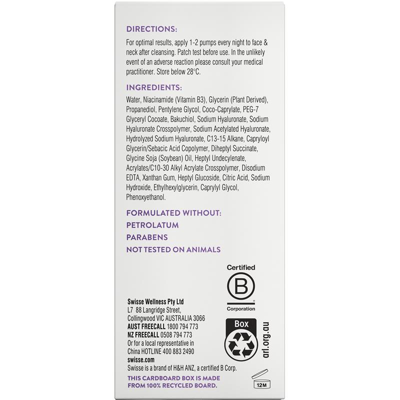 Load image into Gallery viewer, Swisse Skincare Niacinamide 10% Skin Renewal Serum 30ml

