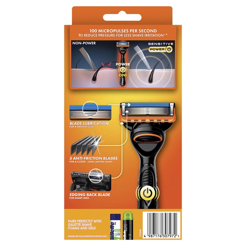Load image into Gallery viewer, Gillette Fusion Power Razor +10 Blades
