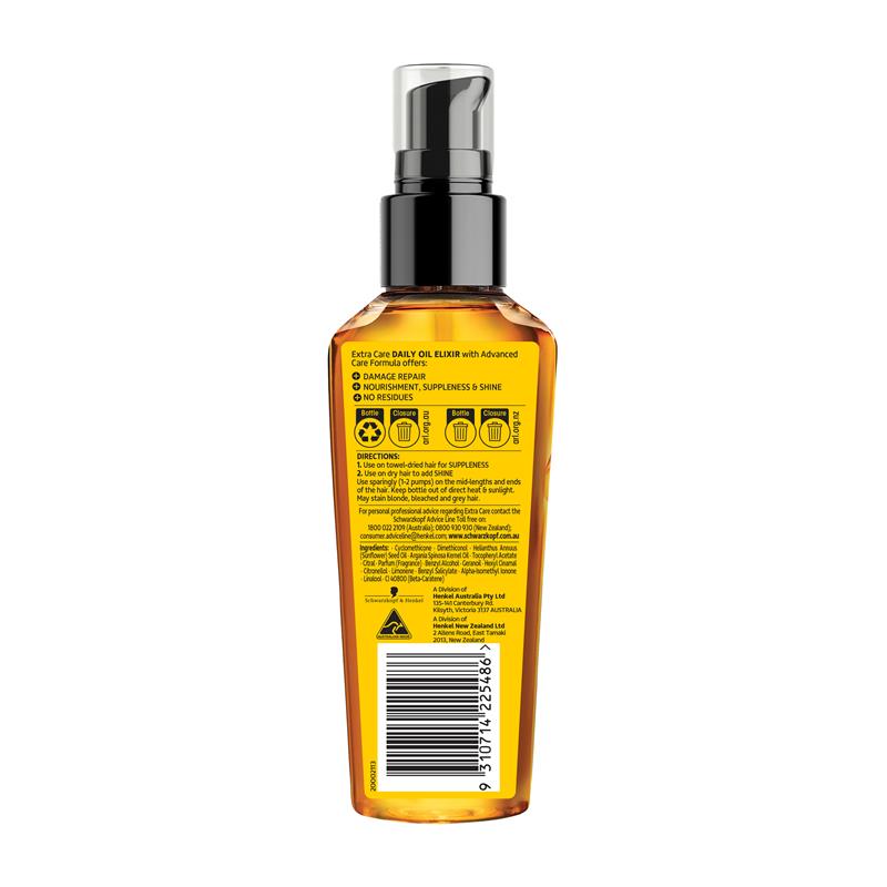 Load image into Gallery viewer, Schwarzkopf Extra Care Daily Oil Elixir 100ml
