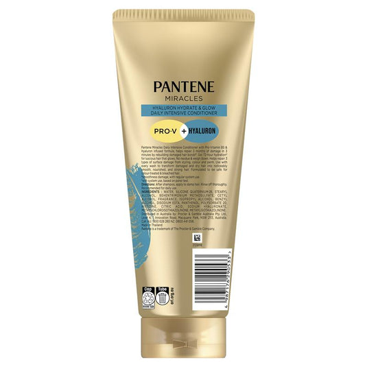 Pantene Miracles Hyaluron Hydrate & Glow Daily Intensive Conditioner 350ml