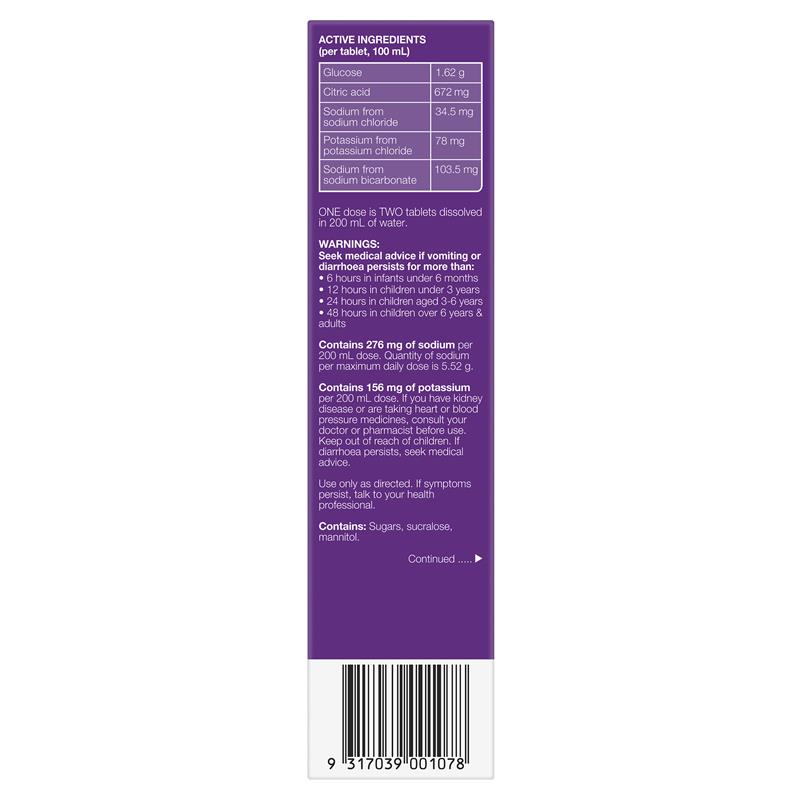 Load image into Gallery viewer, Hydralyte Electrolyte Effervescent Apple Blackcurrant 20 Tablets
