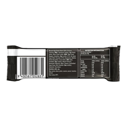 Musashi High Protein Bar Dark Chocolate Salted Caramel 90g