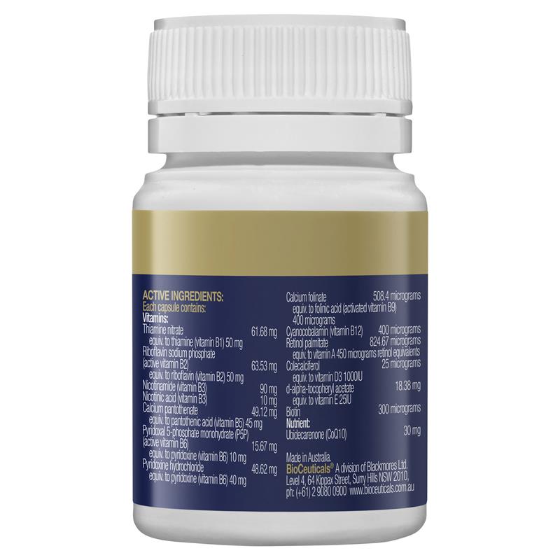 Load image into Gallery viewer, Bioceuticals Mega B Q10 30 Capsules

