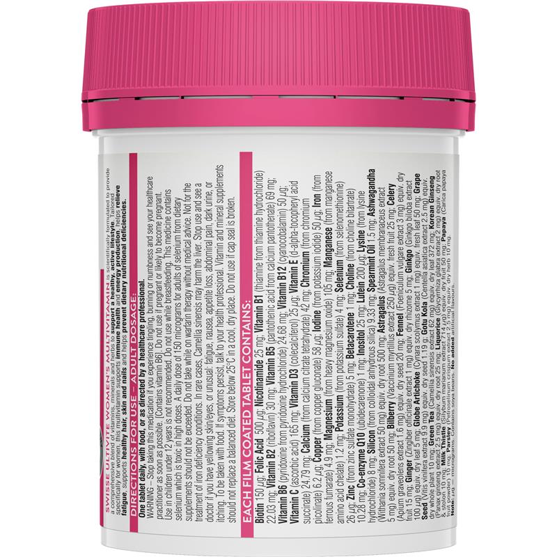 Load image into Gallery viewer, Swisse Womens Multivitamin 120 Tablets
