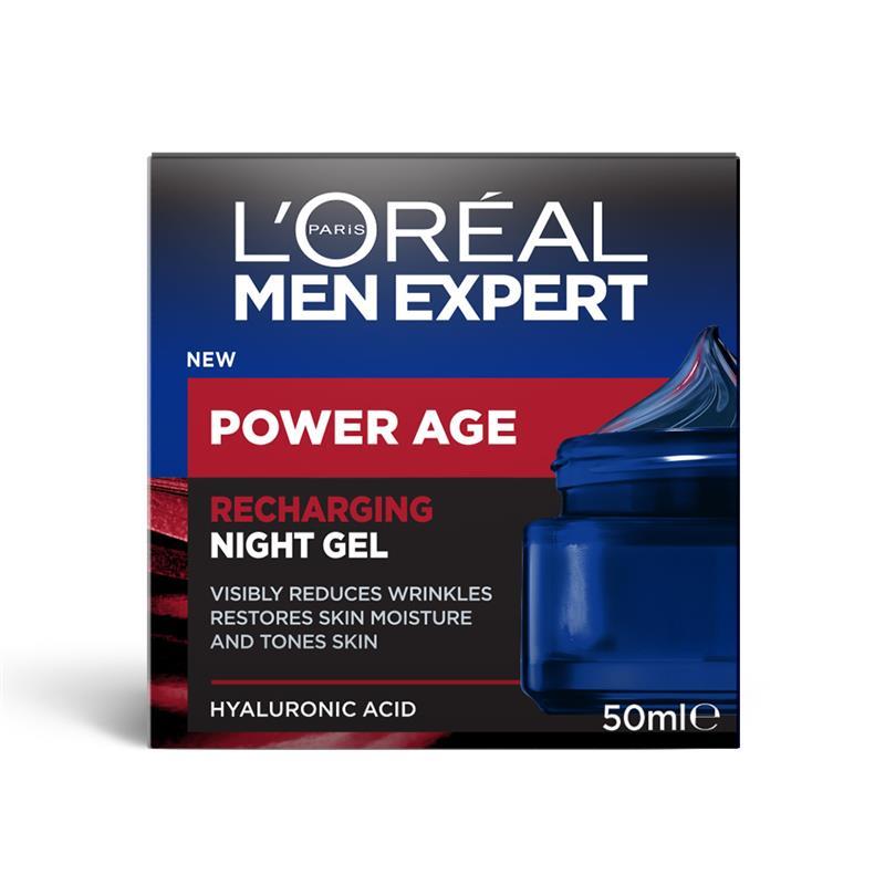 Load image into Gallery viewer, L'Oreal Men Expert Power Age Night Gel 50ml
