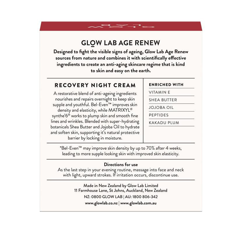 Load image into Gallery viewer, Glow Lab Age Renew Recovery Night Cream 50g
