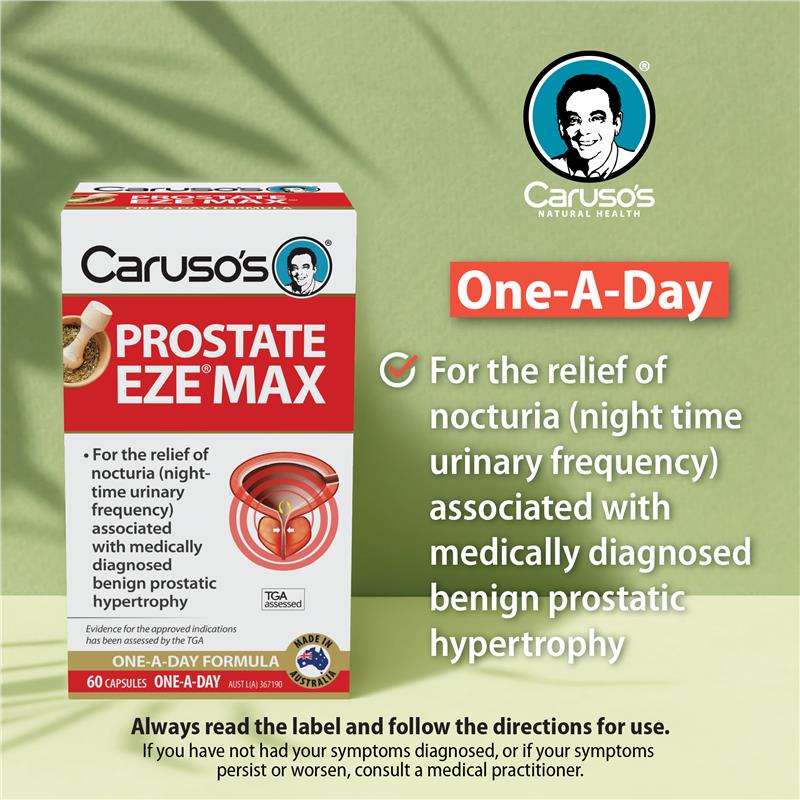Load image into Gallery viewer, Carusos Prostate Eze Max 60 Capsules
