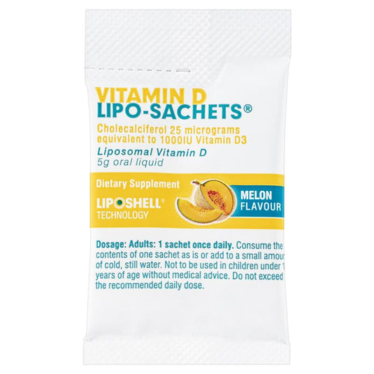 Lipo-Sachets Vitamin D Melon 5g 30 Sachets