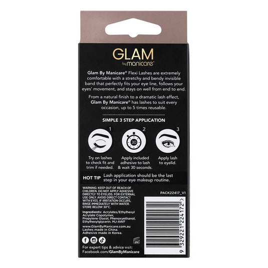 Glam By Manicare Skylar Flexi Lashes Luxe