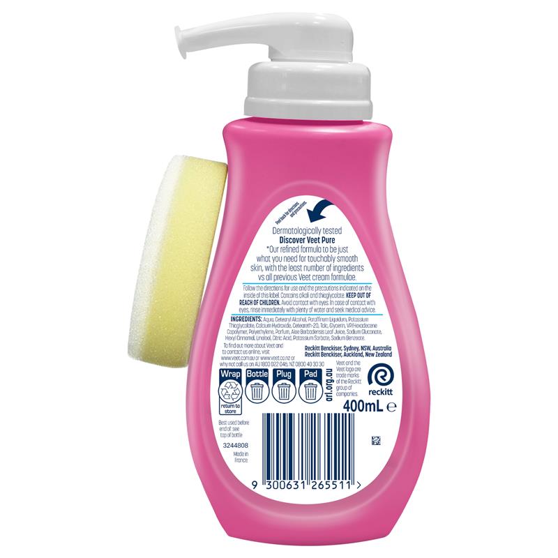 Load image into Gallery viewer, Veet In Shower Hair Removal Cream Sensitive 400ml
