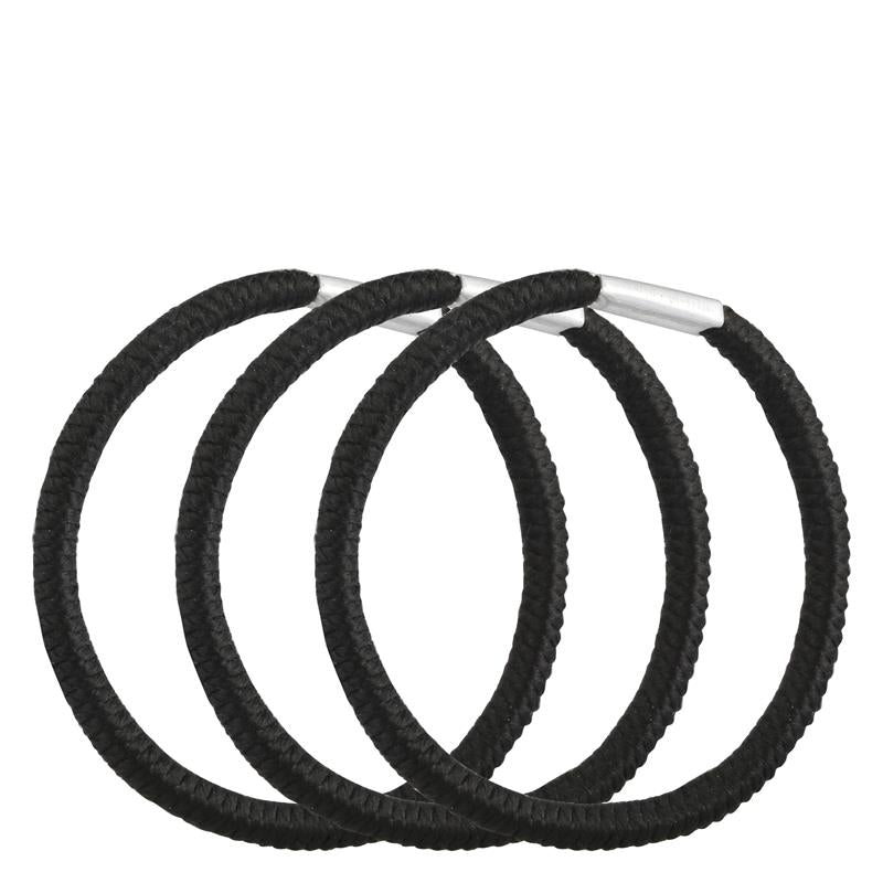 Load image into Gallery viewer, Lady Jayne Thick Elastics, Black, Pk12
