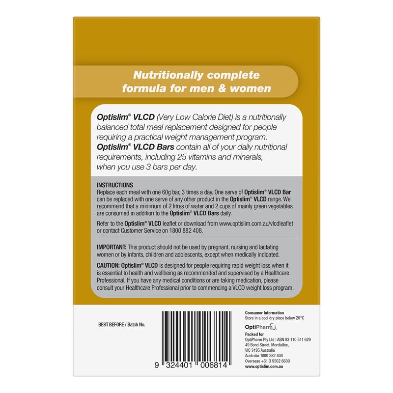 Load image into Gallery viewer, Optislim VLCD Bar Peanut Butter 5 Pack
