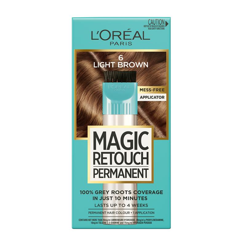 Load image into Gallery viewer, L'Oreal Paris Magic Retouch Permanent 6 Light Brown
