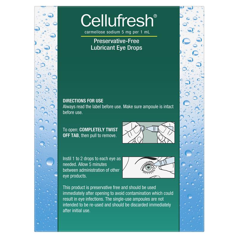 Load image into Gallery viewer, Cellufresh Eye Drops 30 x 0.4ml Vials
