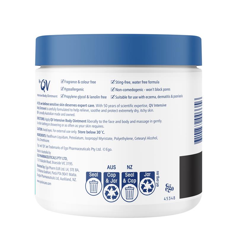 Load image into Gallery viewer, Ego QV Intensive Body Ointment 450g
