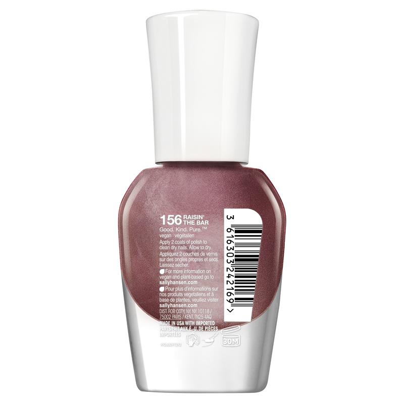 Load image into Gallery viewer, Sally Hansen Good Kind Pure Nail Polish Raisin The Bar 10ml
