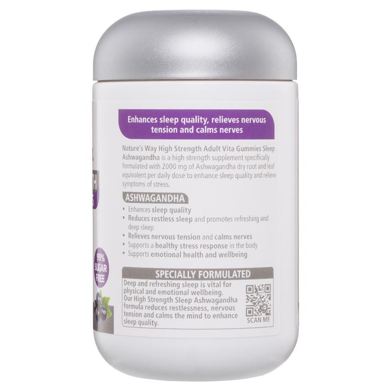 Load image into Gallery viewer, Nature's Way Adult Vita Gummies Sugar Free High Strength Sleep 40 Gummies
