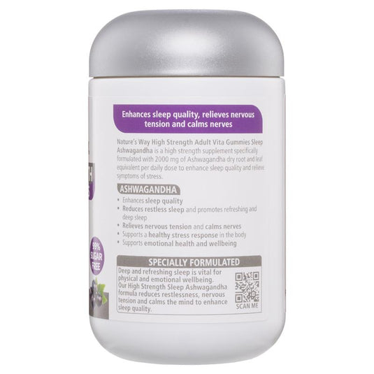 Nature's Way Adult Vita Gummies Sugar Free High Strength Sleep 40 Gummies