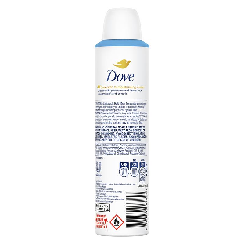 Load image into Gallery viewer, Dove Women Antiperspirant Aerosol Classic Fresh 250ml
