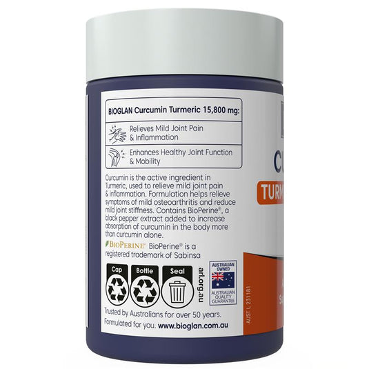 Bioglan Curcumin 60 Tablets