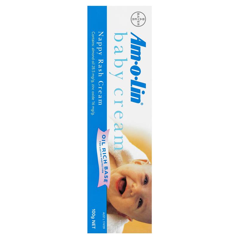 Load image into Gallery viewer, Amolin Baby Cream for Nappy Rash Tube 100g

