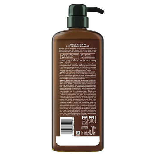 Herbal Essences Bio Renew Hydrate Coconut Milk Shampoo 600ml
