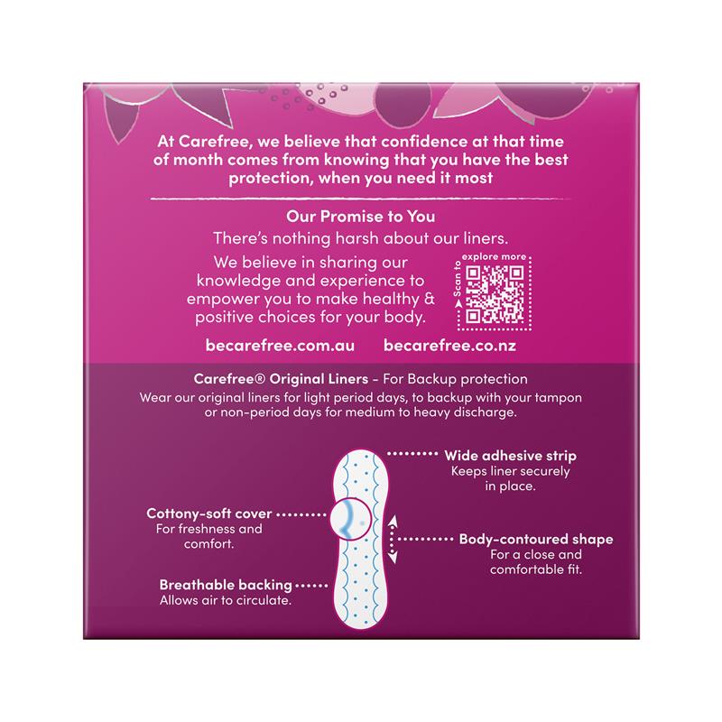 Load image into Gallery viewer, Carefree Original Unscented Panty Liners 48 Pack
