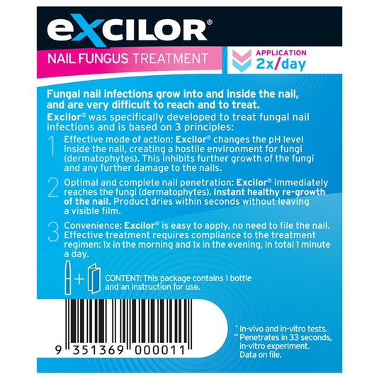 Excilor Fungal Nail Solution 3.3ml