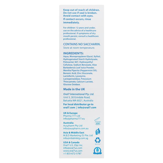 Oral7 Dry Mouth Spray 50ml
