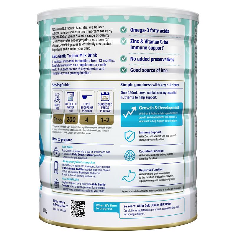 Load image into Gallery viewer, Alula Original Stage 3 Toddler Milk Drink 1 Year+ 900g
