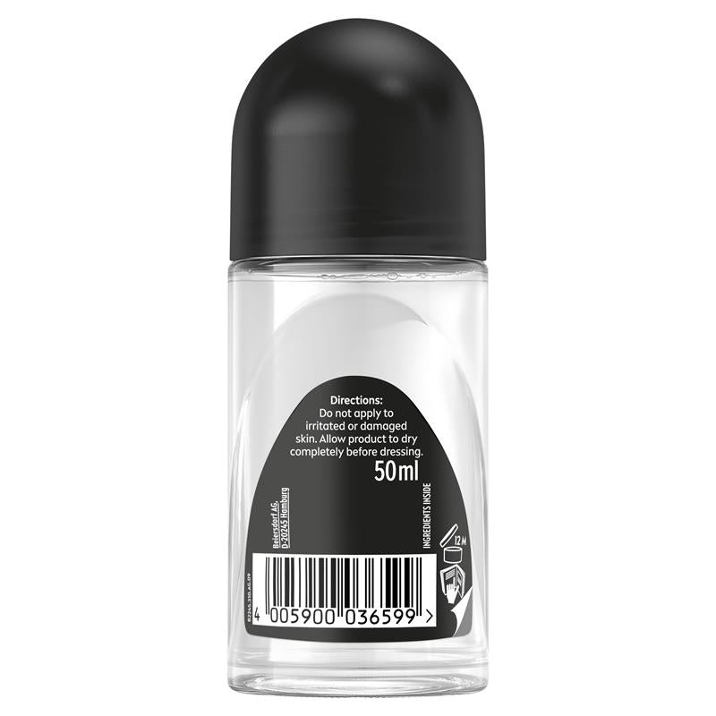 Load image into Gallery viewer, NIVEA MEN Black &amp; White Invisible Roll On Deodorant 72H Protection 50ml
