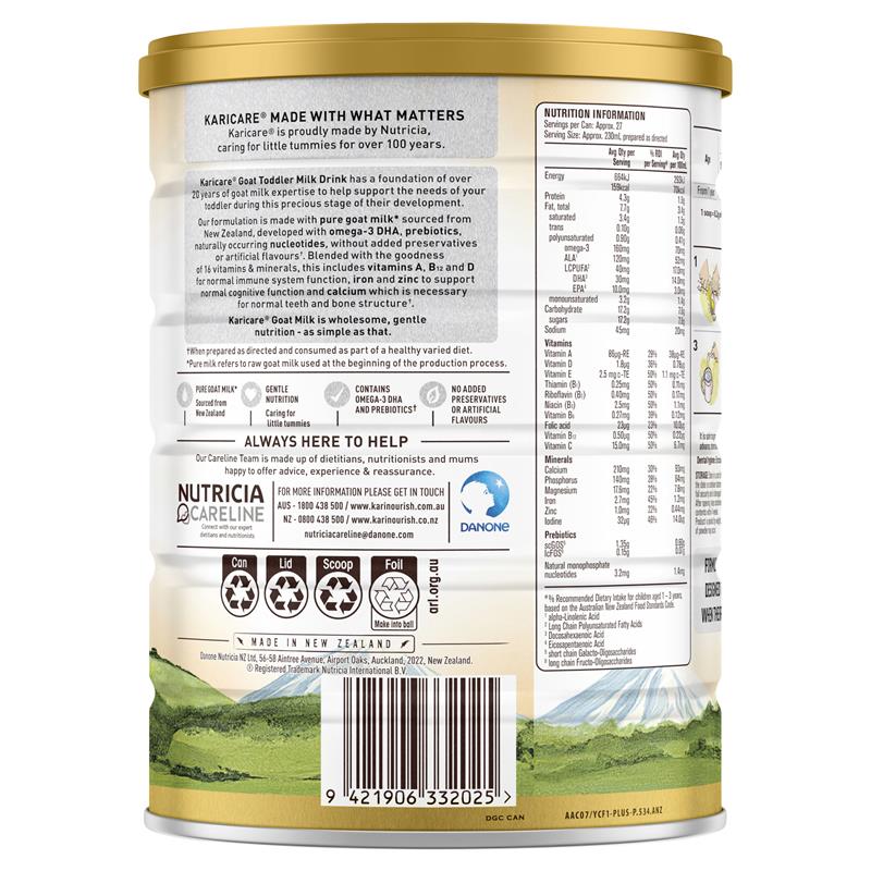 Load image into Gallery viewer, Karicare Goat Milk Stage 3 Toddler Formula 900g
