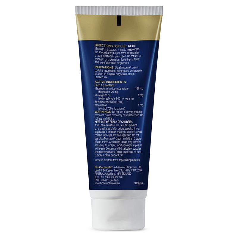 Load image into Gallery viewer, BioCeuticals Ultra Muscleze® Cream 100g
