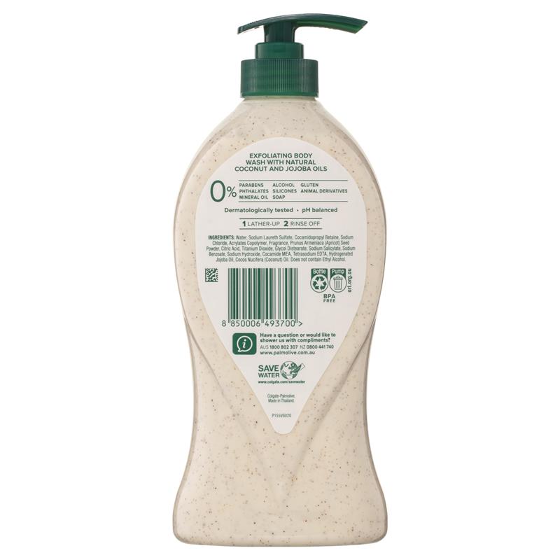 Load image into Gallery viewer, Palmolive Body Butter Exfoliating Body Wash Coconut &amp; Jojoba 750ml
