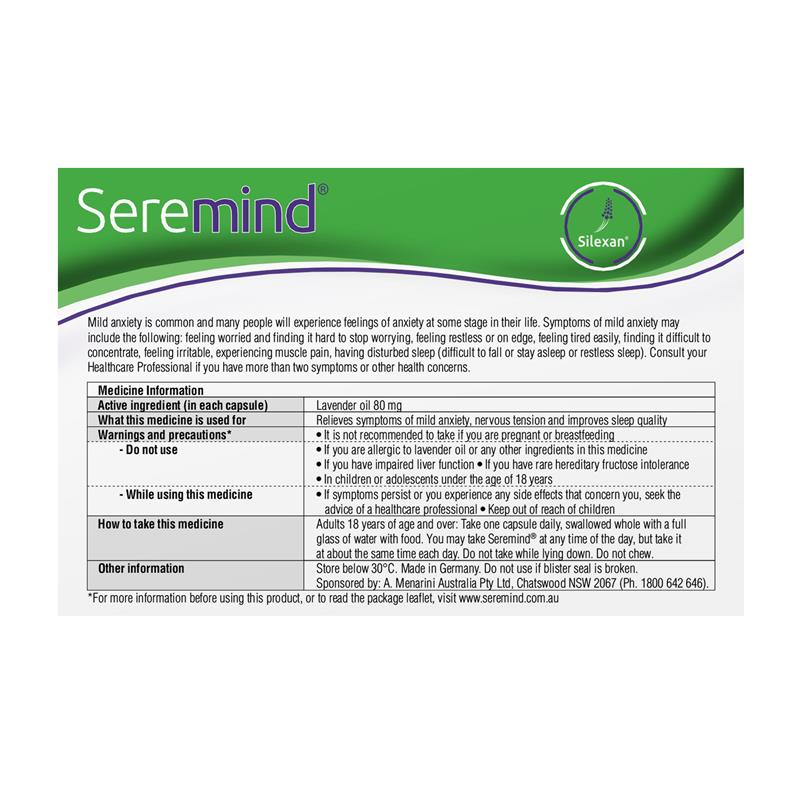 Load image into Gallery viewer, Seremind 56 Capsules
