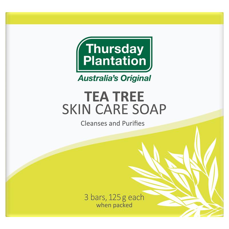 Load image into Gallery viewer, Thursday Plantation Tea Tree Soap 3x125g
