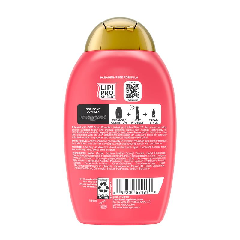 Load image into Gallery viewer, OGX Bond Protein Shampoo 385ml
