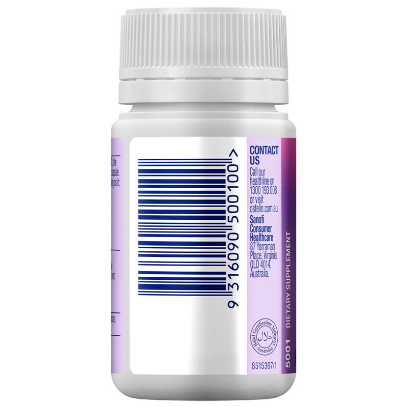 Load image into Gallery viewer, Ostelin Vitamin D3 1000IU 60 Capsules
